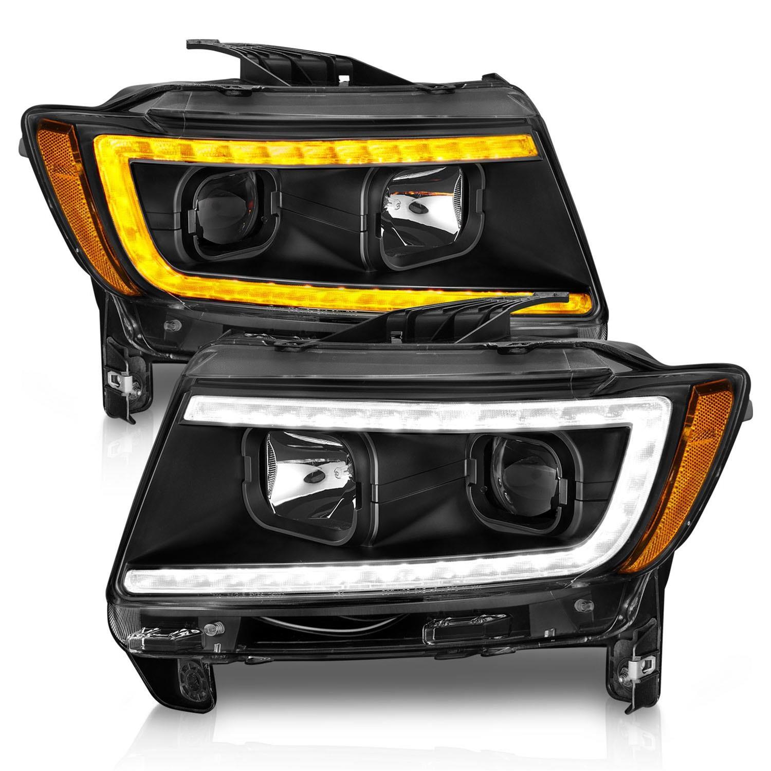 Anzo Usa Anzo Projector Plank Style Switchback Headlights Summit Racing