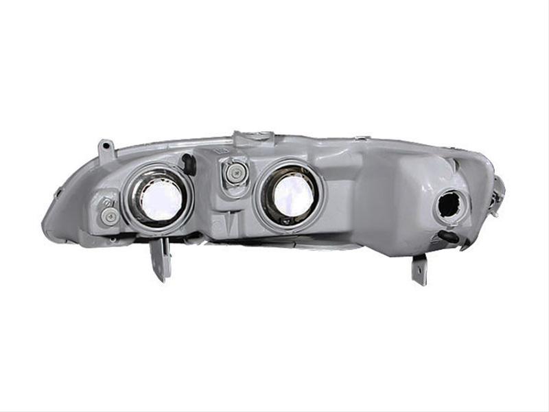 ANZO 1998-2002 Honda Accord Crystal Headlights Black
