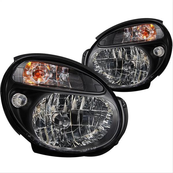 ANZO 2002-2003 Subaru Impreza Crystal Headlights Black thumbnail 2