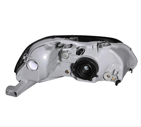 ANZO 1999-2000 Honda Civic Crystal Headlights Chrome thumbnail 2