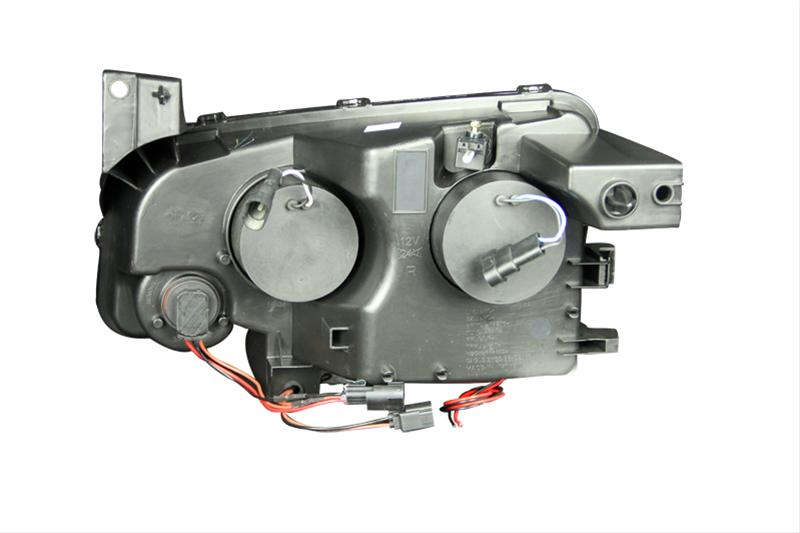 ANZO 2006-2010 Dodge Charger Projector Headlights w/ Halo Chrome (CCFL) thumbnail 2