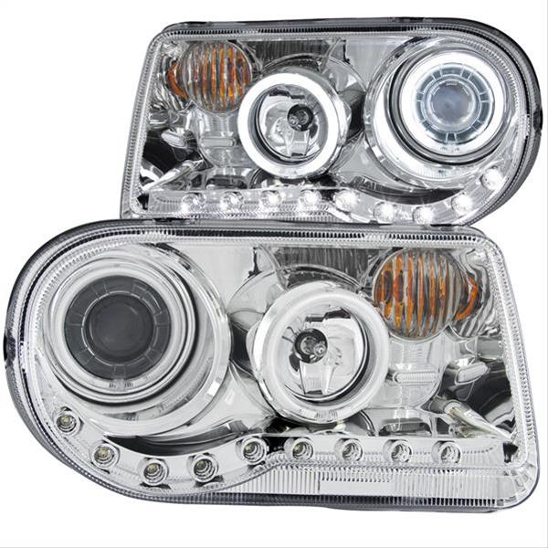 ANZO 2005-2010 Chrysler 300C Projector Headlights w/ Halo Chrome (CCFL) G2 thumbnail 3