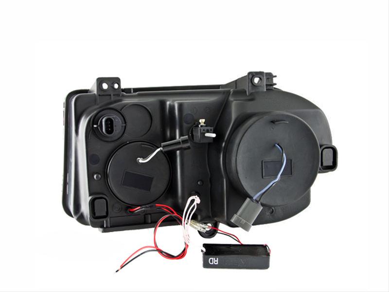 ANZO 2005-2010 Chrysler 300C Projector Headlights w/ Halo Chrome (CCFL) G2