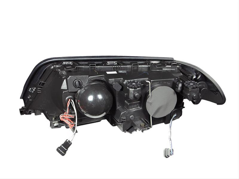ANZO 1999-2001 BMW 3 Series E46 Projector Headlights w/ Halo Black (CCFL) thumbnail 2