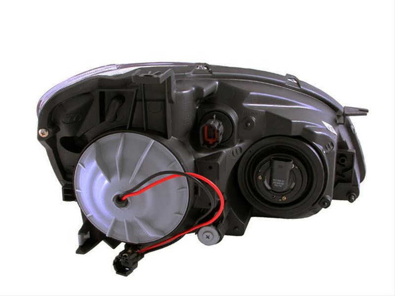 ANZO 2005-2006 Nissan Altima Crystal Headlights Chrome thumbnail 2