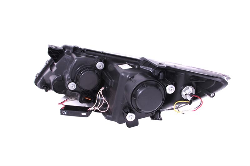 ANZO 2011-2013 Kia Optima Projector Headlights w/ Halo Chrome (CCFL) thumbnail 2