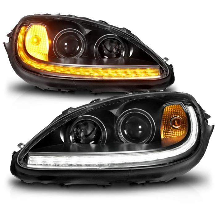 アソシエイテッド cr-12 ジムニーボディ LEDライト付き COLIGHT 9inch Round L5 Series Offroad LED Driving Light With White&Yel