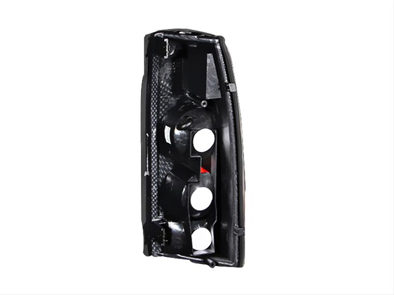 ANZO 1999-2000 Cadillac Escalade Taillights Black 3D Style thumbnail 2