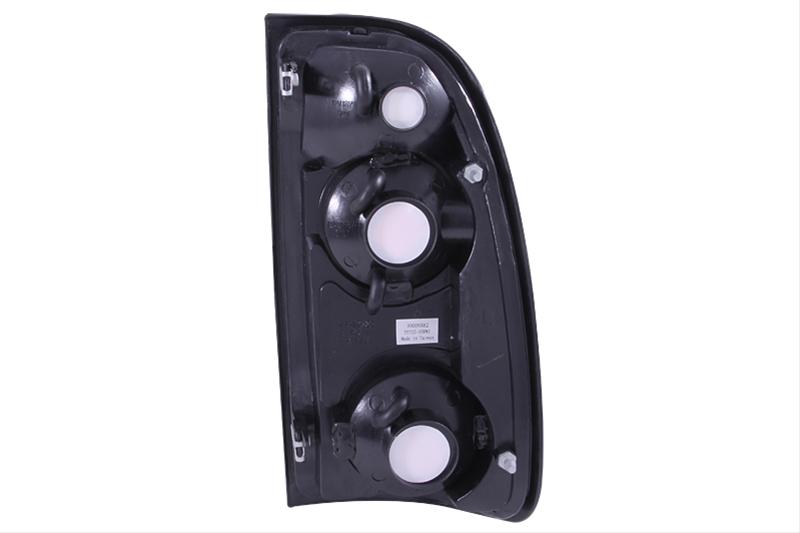 Anzo Euro-Style Taillights 211125 Taillight Assemblies, Euro-Style, Red/Clear Lens, Chrome Housings, Toyota, Pair thumbnail 2