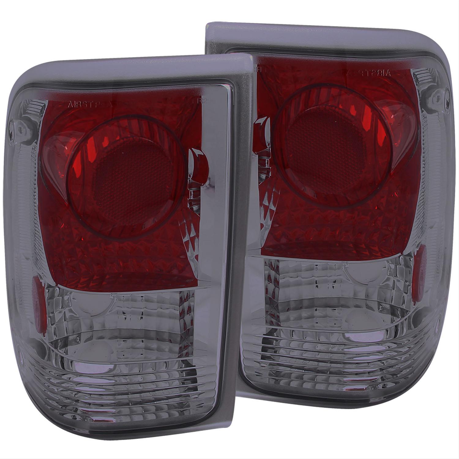 ANZO 1993-1997 Ford Ranger Taillights Smoke