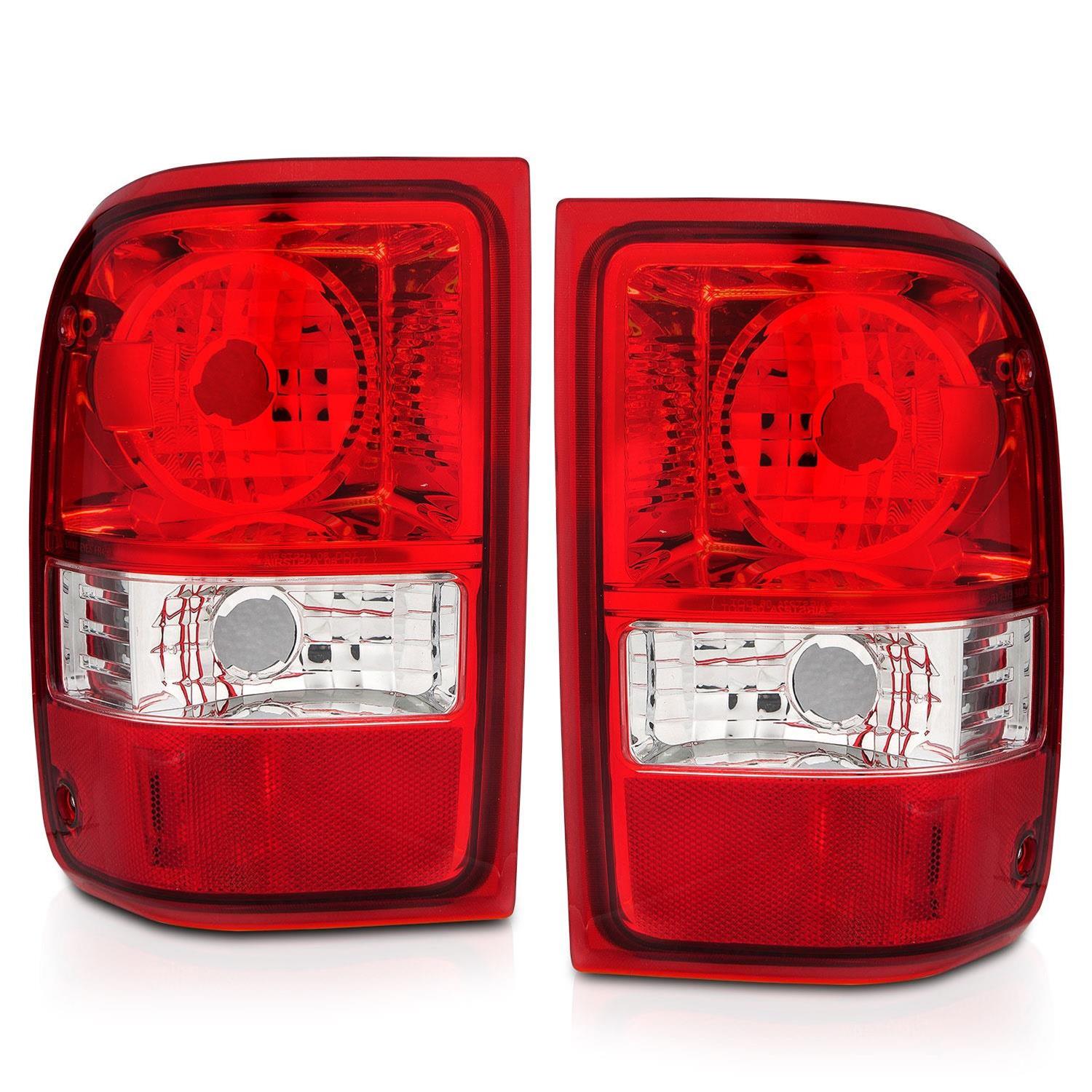 ANZO 2001-2011 Ford Ranger Taillights w/ Red/Clear Lens (OE Replacement) Pair thumbnail 3