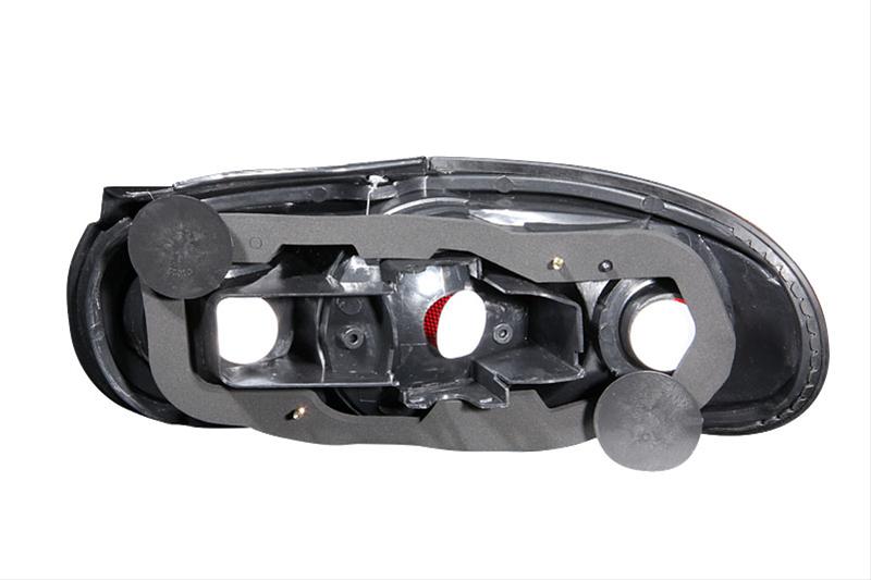 ANZO 1990-1997 Mazda Miata Taillights Black thumbnail 2
