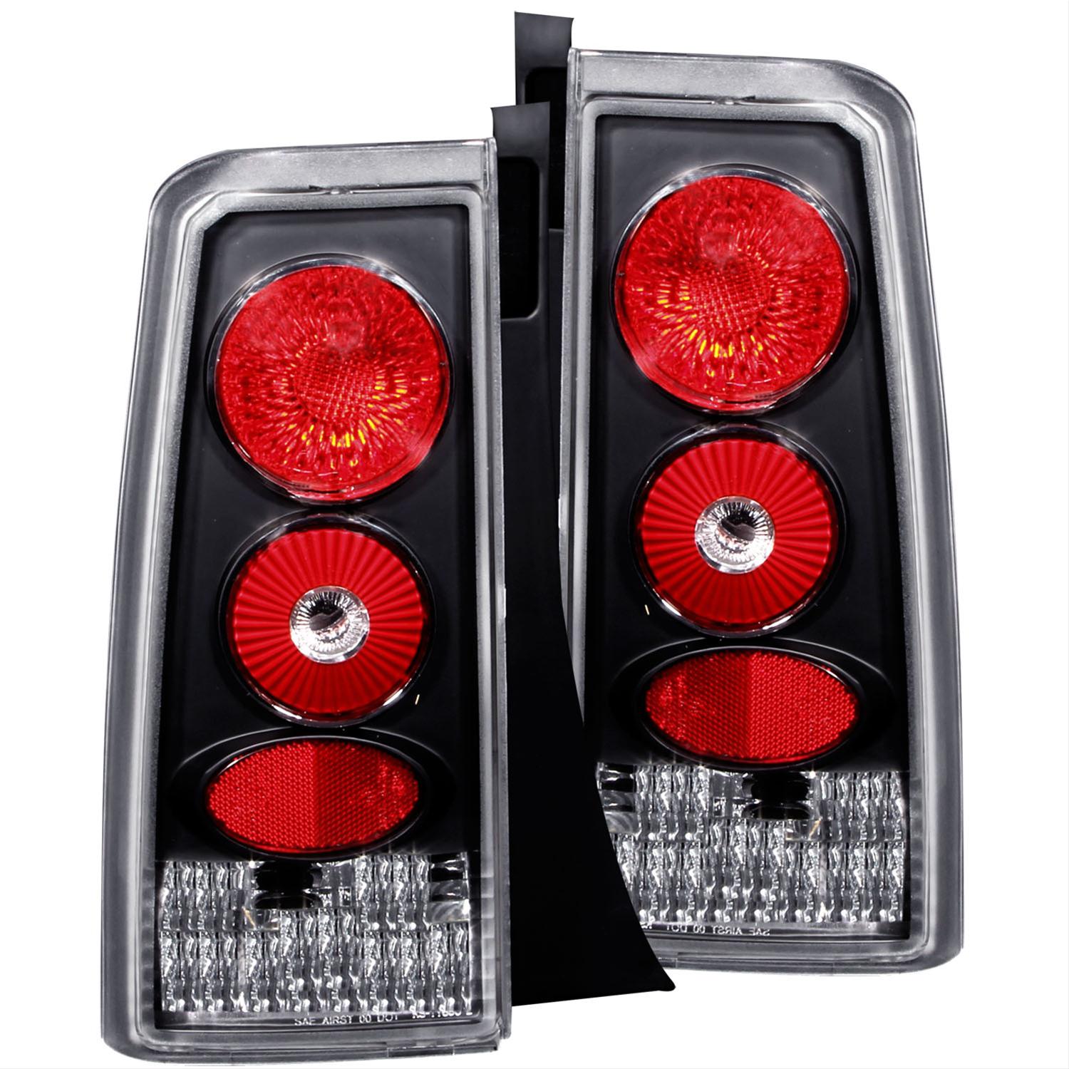 ANZO 2004-2007 Scion XB Taillights Black