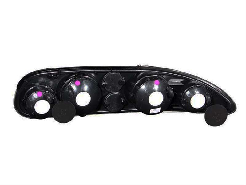 ANZO 1993-2002 Chevrolet Camaro Taillights Dark Smoke thumbnail 2