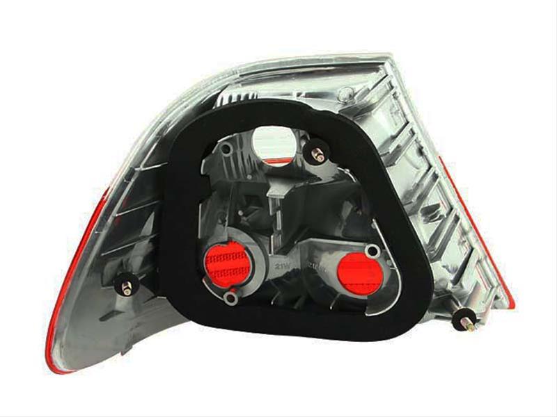 ANZO 2000-2003 BMW 3 Series E46 Taillights Red/Smoke - Outer thumbnail 2