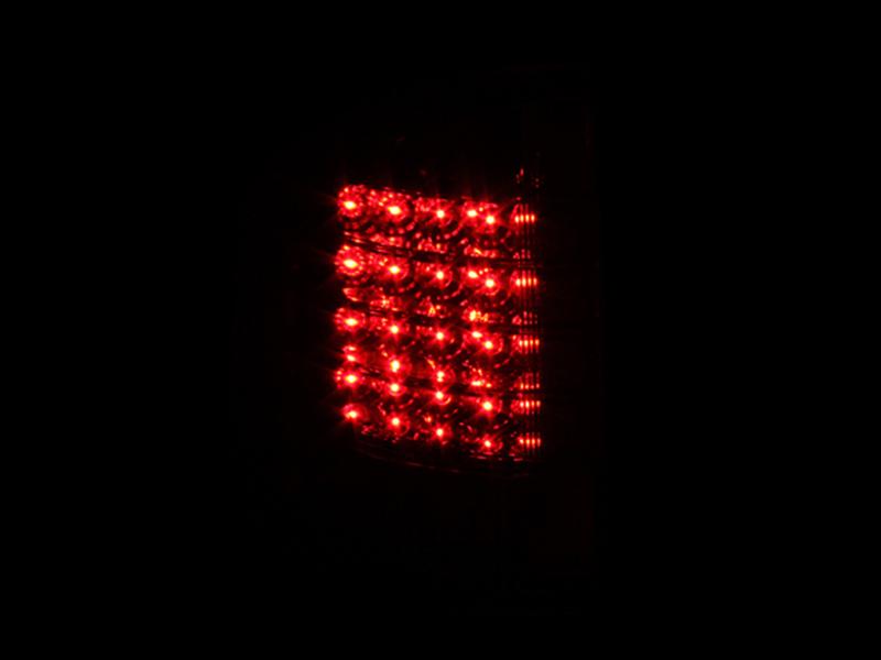 ANZO 1995-2005 Chevrolet S-10 LED Taillights Red/Clear thumbnail 2