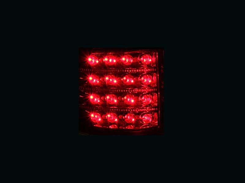 ANZO 2004-2008 Ford F-150 LED Taillights Red/Clear thumbnail 2