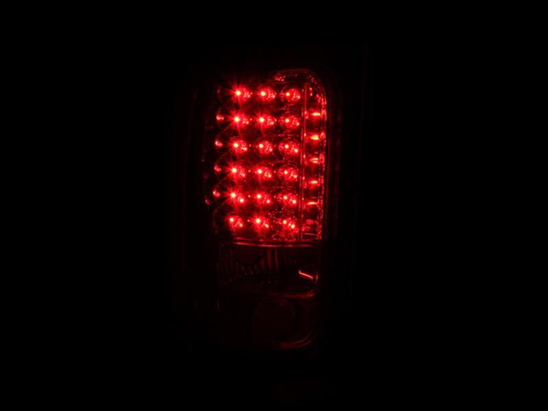 ANZO 1994-2001 Dodge Ram LED Taillights Red/Clear thumbnail 2