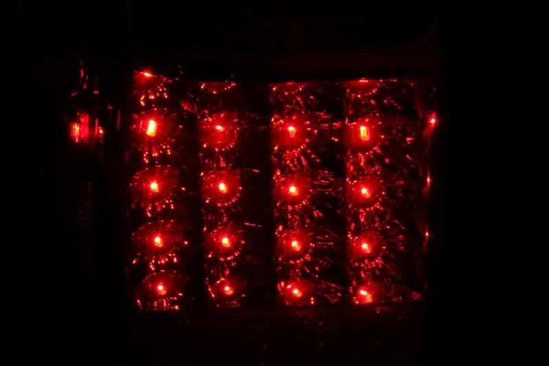 ANZO 2001-2002 Toyota 4 Runner LED Taillights Red/Clear thumbnail 2