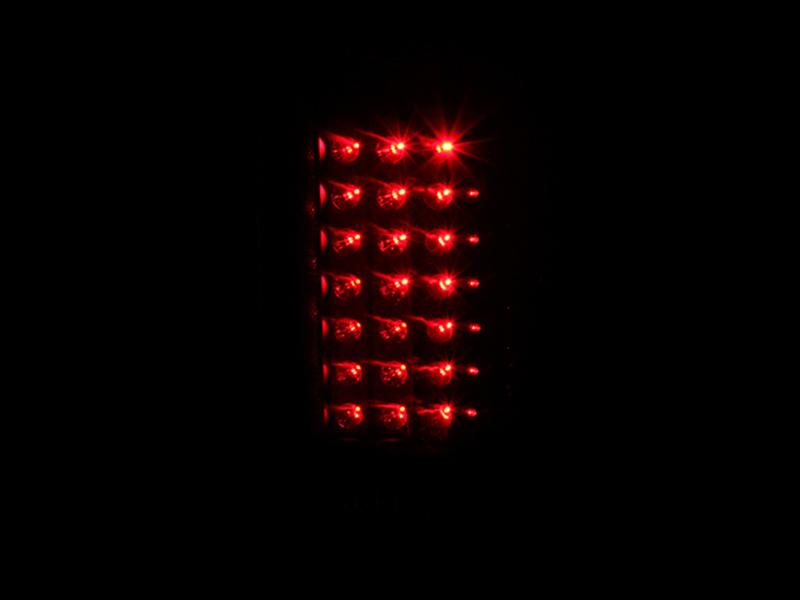 ANZO 2006-2008 Dodge Ram 1500 LED Taillights Black thumbnail 2