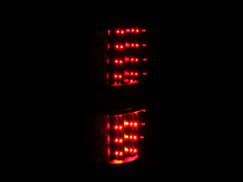 ANZO 2009-2014 Ford F-150 LED Taillights Black thumbnail 3