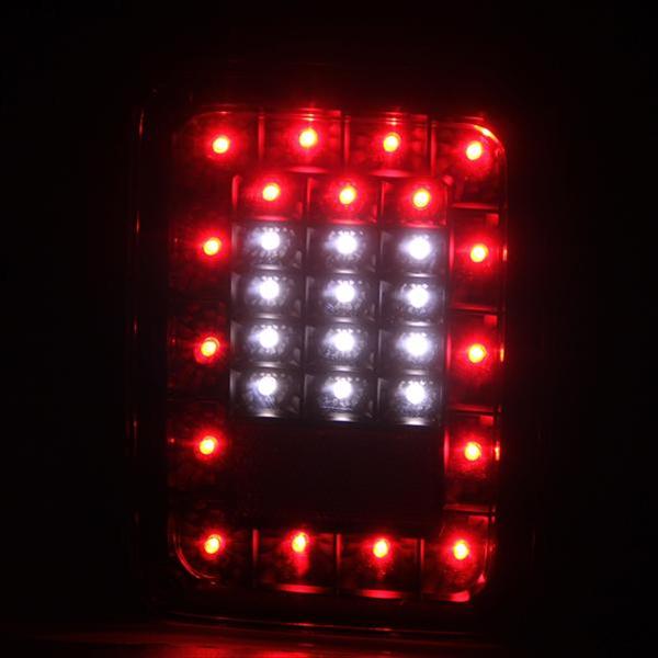 ANZO 2007-2015 Jeep Wrangler LED Taillights Smoke thumbnail 3