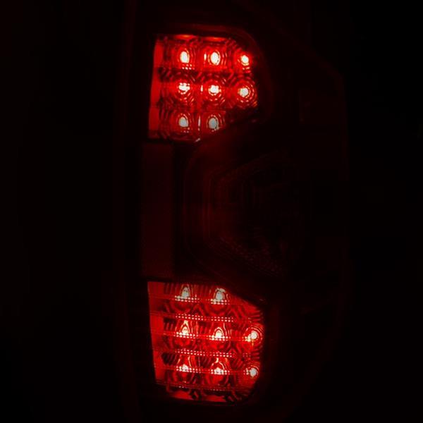 Anzo LED Taillights 311233 Taillight Assemblies, LED-Style, Clear Lens, Black Housing, Toyota, Pair thumbnail 3