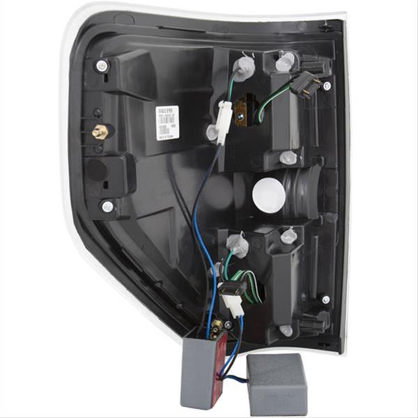 ANZO 2009-2013 Ford F-150 LED Taillights Black thumbnail 2