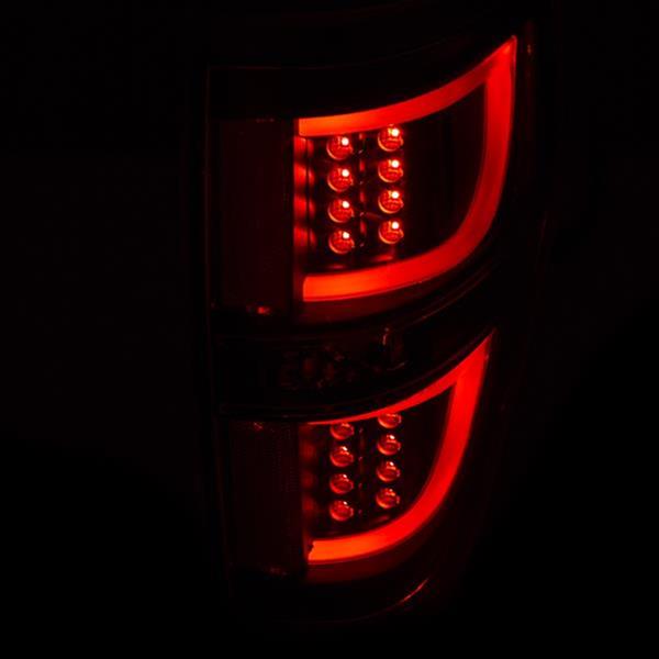 ANZO 2009-2013 Ford F-150 LED Taillights Black thumbnail 3