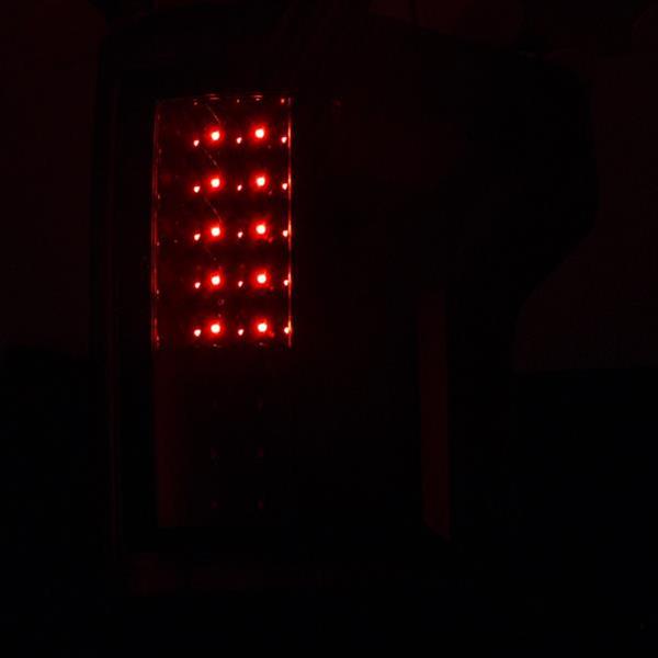 ANZO 2015-2016 Ford F-150 LED Taillights Black thumbnail 3