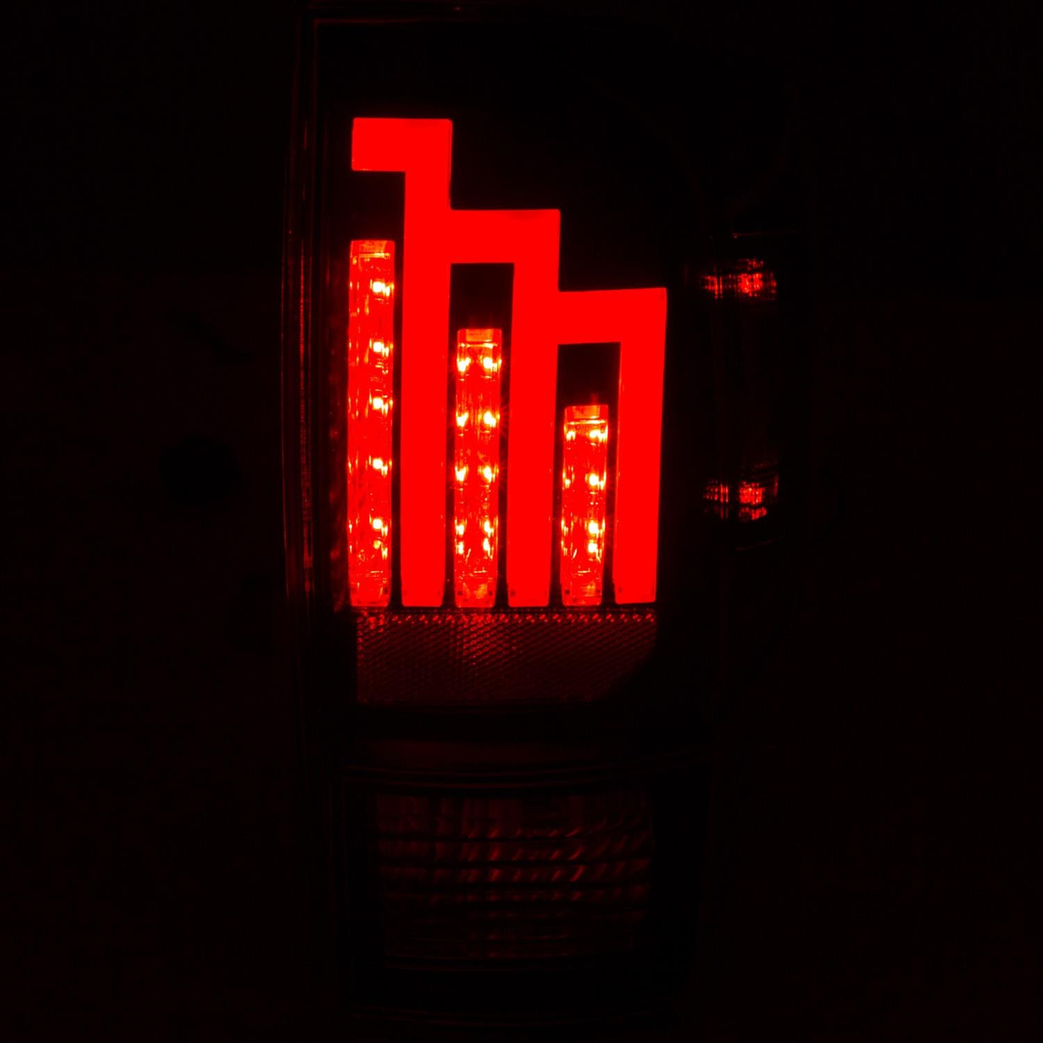 ANZO 2016-2017 Toyota Tacoma LED Taillights Smoke thumbnail 3