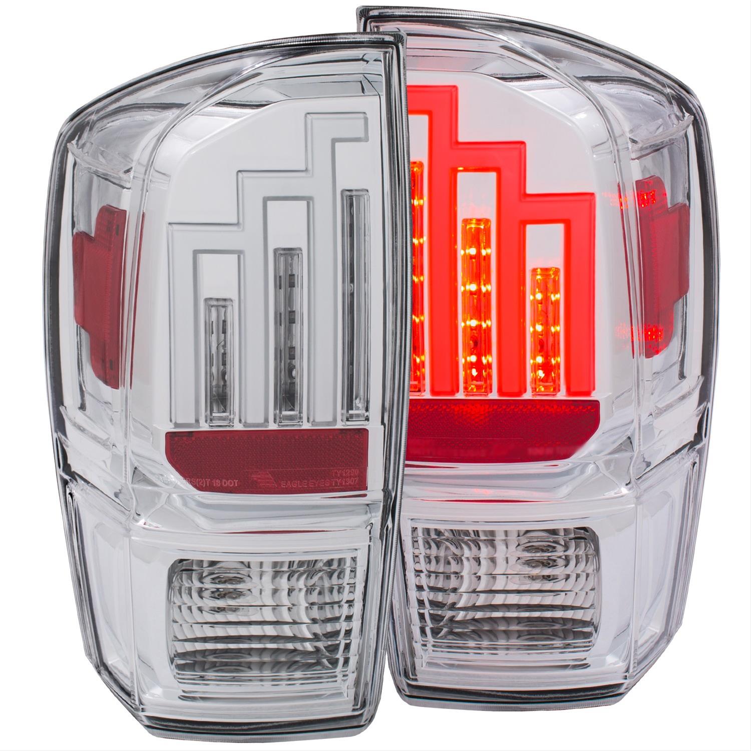 Anzo LED Taillights 311283 Taillights, TOYOTA TACOMA Chrome