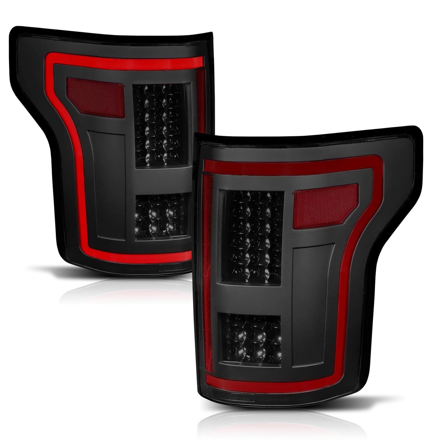 ANZO 15-17 Ford F-150 LED Taillights - Smoke thumbnail 8