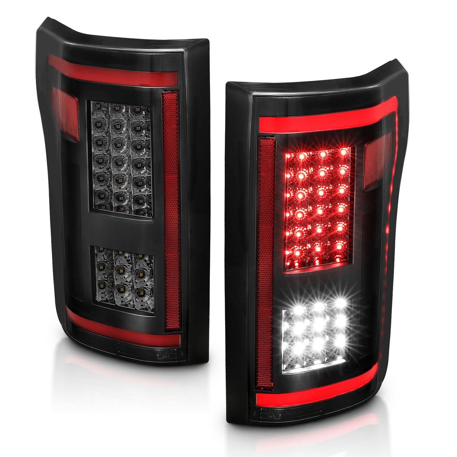 ANZO 15-17 Ford F-150 LED Taillights - Smoke thumbnail 3
