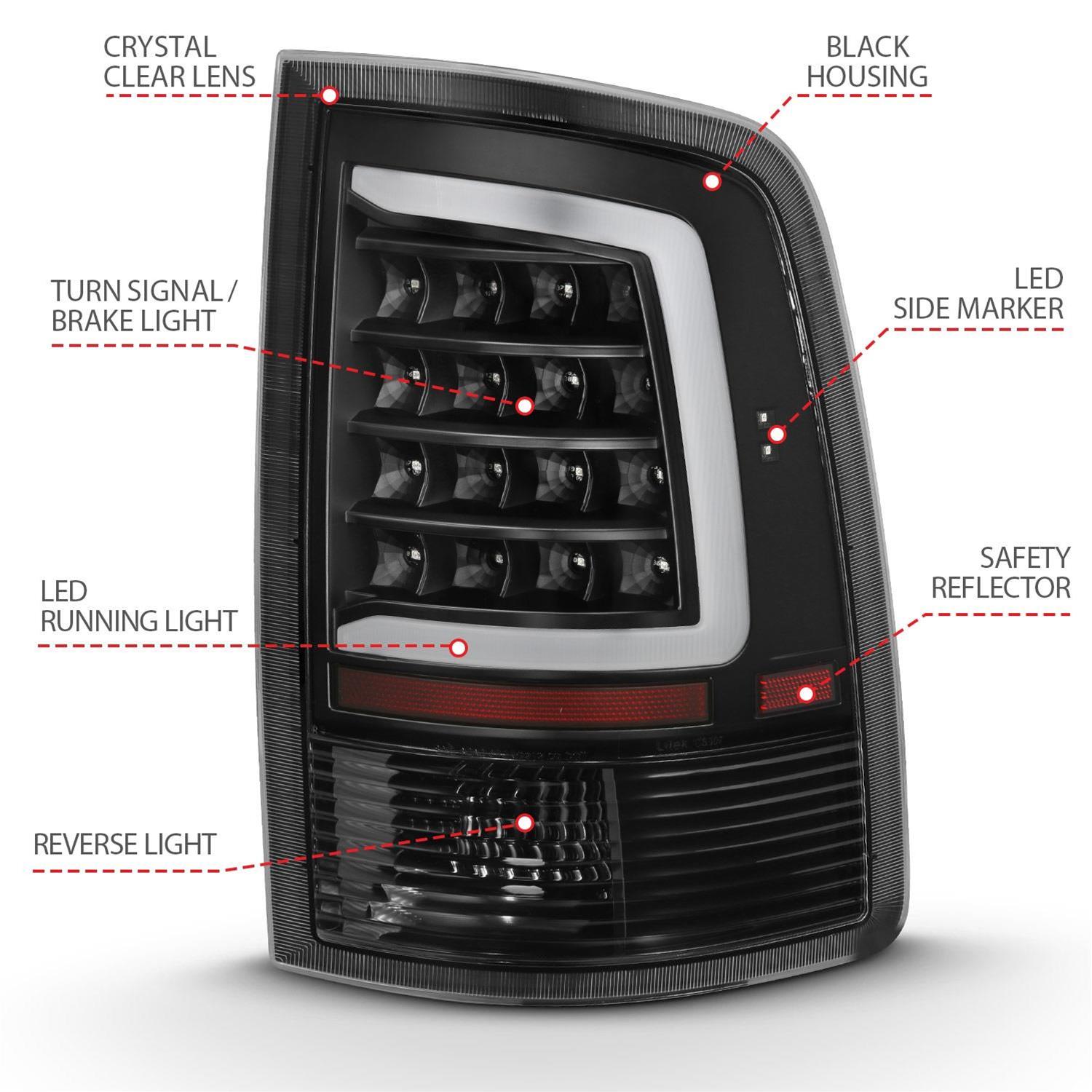Anzo USA 311318 Anzo LED Taillights | Summit Racing