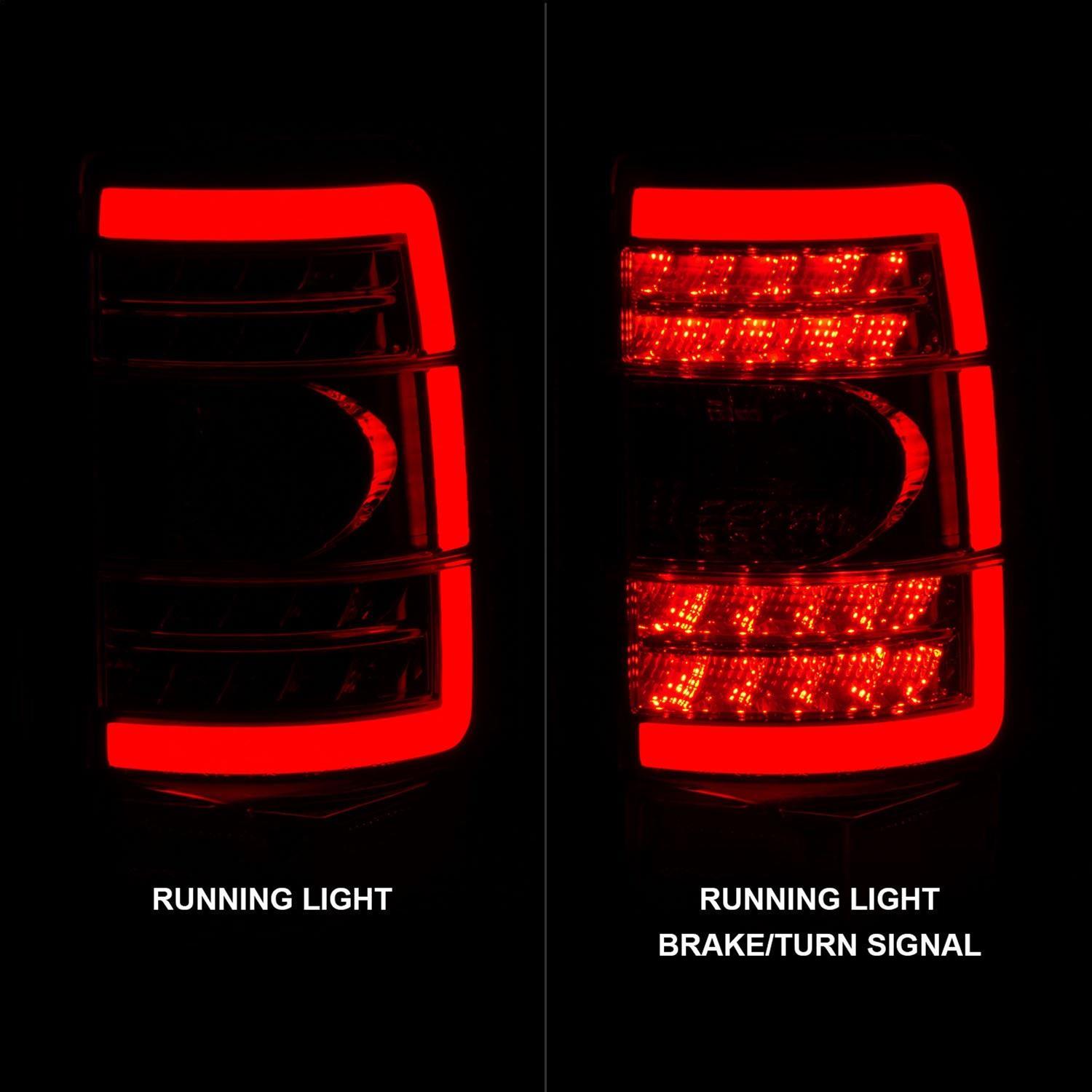 ANZO 2000-2006 Chevrolet Tahoe LED Tail Lights w/ Clear Lens Black Housing thumbnail 6