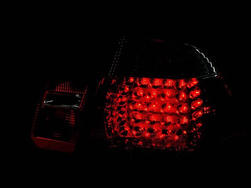ANZO 1999-2001 BMW 3 Series E46 LED Taillights Red/Clear 4pc thumbnail 3