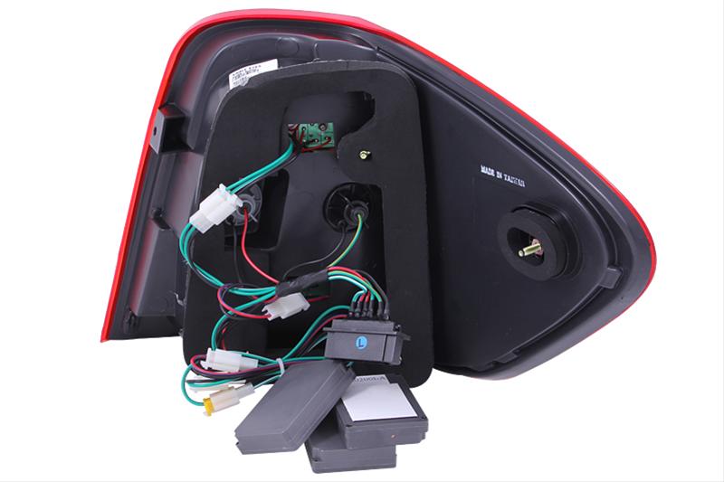 ANZO 2006-2007 Mercedes Benz M Class W164 LED Taillights Red/Clear thumbnail 3