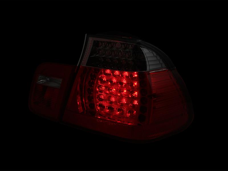 ANZO 2002-2005 4DR BMW 3 Series E46 LED Taillights Red/Smoke thumbnail 3