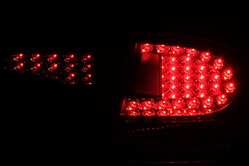 ANZO 2006-2011 Honda Civic LED Taillights Black thumbnail 3