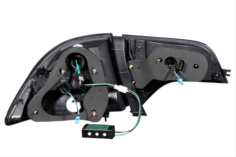 ANZO 2006-2011 Honda Civic LED Taillights Black thumbnail 2