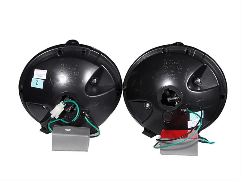 ANZO 2005-2010 Chevrolet Corvette LED Taillights Black 4pc thumbnail 2