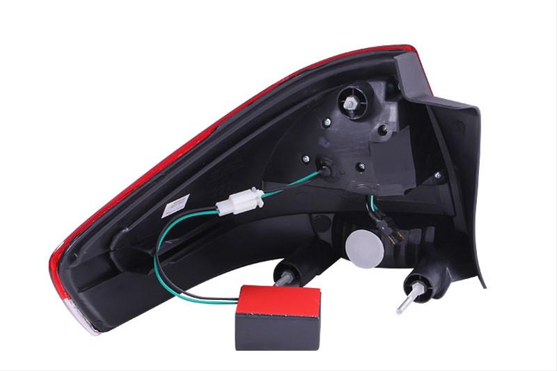 ANZO 2008-2011 Ford Focus LED Taillights Red/Clear thumbnail 2