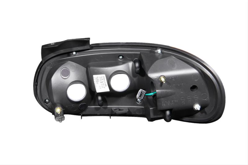 ANZO 1998-2005 Mazda Miata LED Taillights Black thumbnail 2