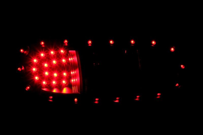 ANZO 1998-2005 Mazda Miata LED Taillights Black thumbnail 3