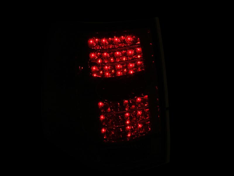 Anzo LED Taillights 321234 Taillight Assemblies, LED, Smoke Color Lens, Chrome Housing, Ford, Pair thumbnail 3