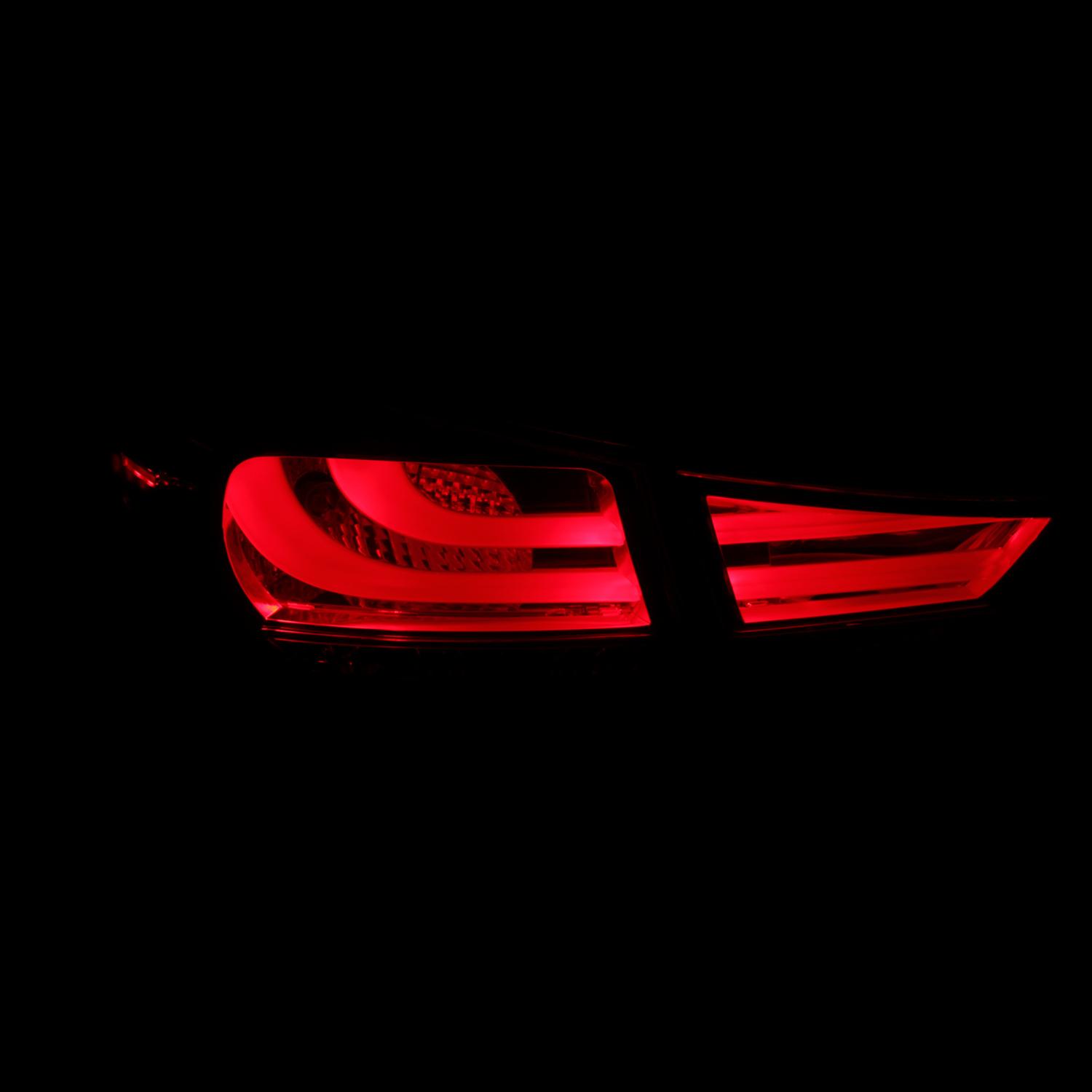 ANZO 2011-2013 Hyundai Elantra LED Taillights Smoke 4pc thumbnail 2
