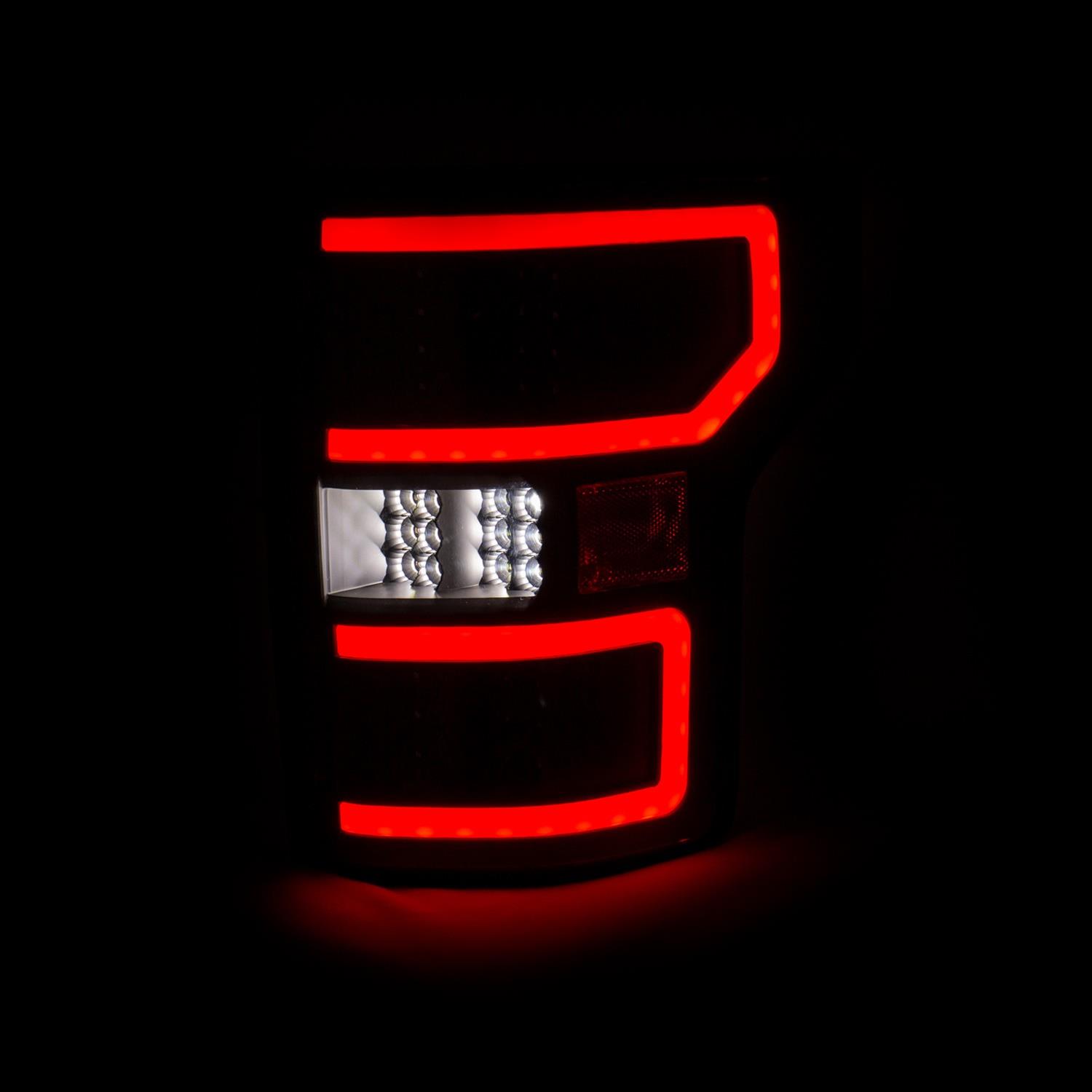 ANZO 18-19 Ford F-150 LED Taillights Black thumbnail 5