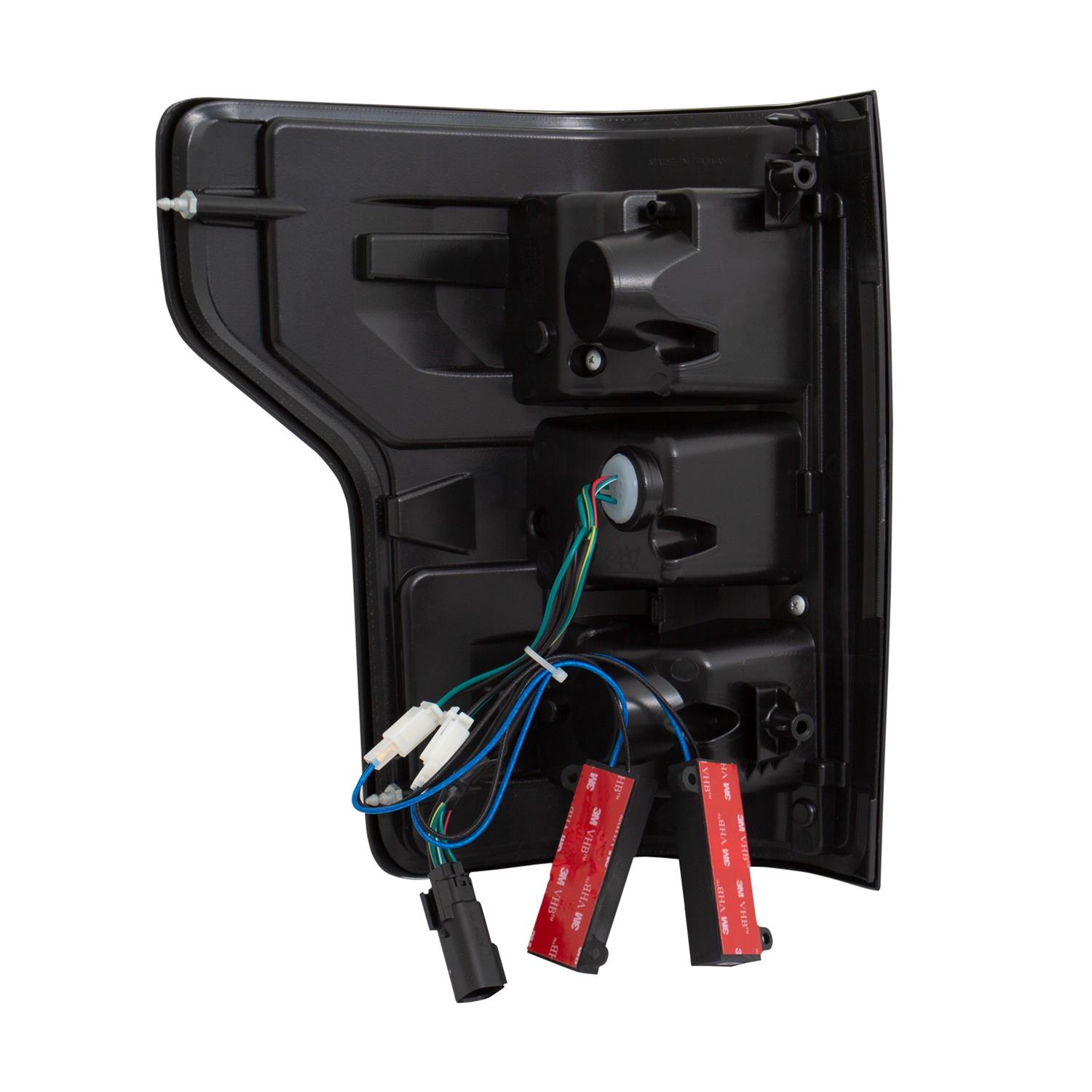 ANZO 18-19 Ford F-150 LED Taillights Black thumbnail 2