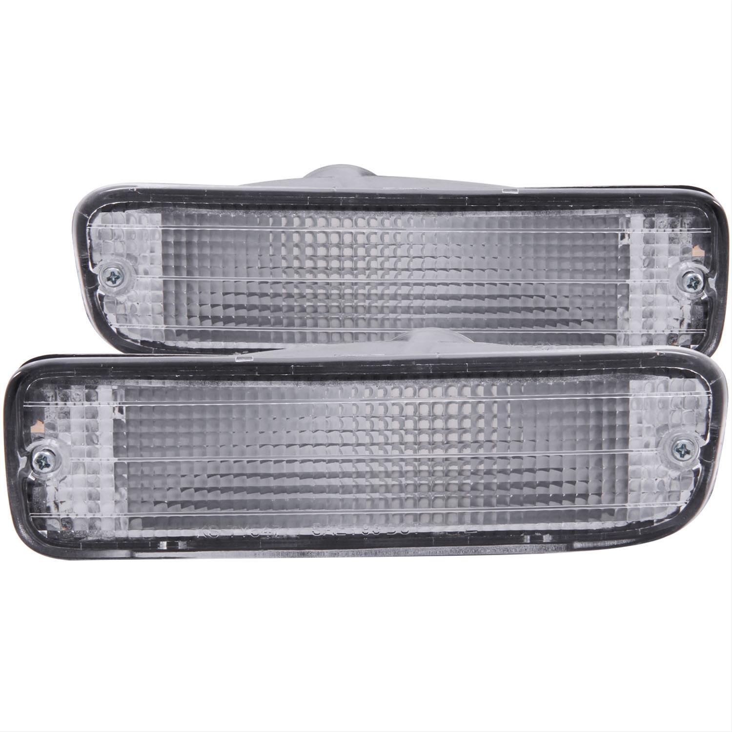ANZO 1995-1997 Toyota Tacoma Euro Parking Lights Chrome